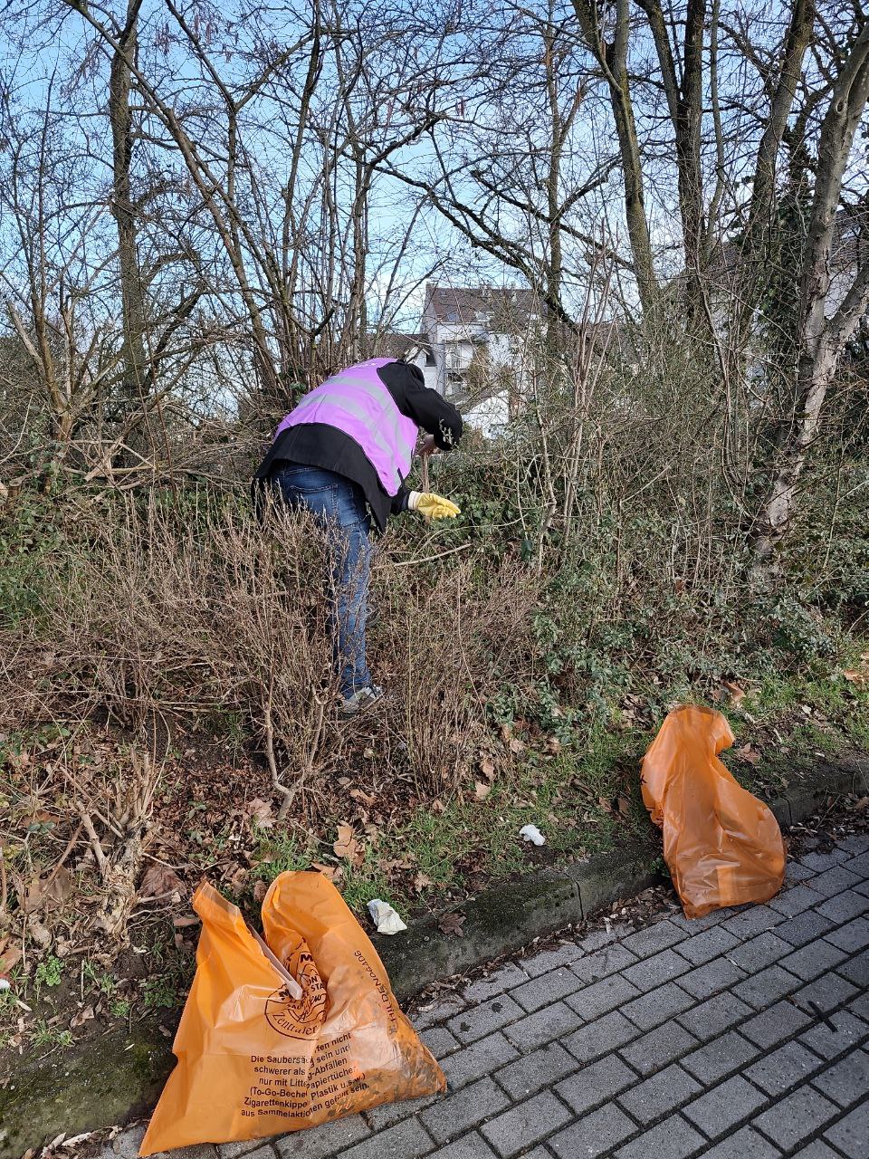Gaby beim Dreck-weg-Tag 2026
