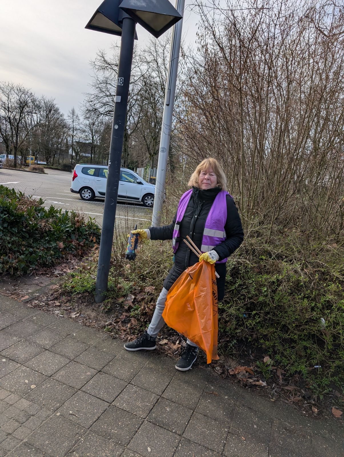 Gaby beim Dreck-weg-Tag 2026