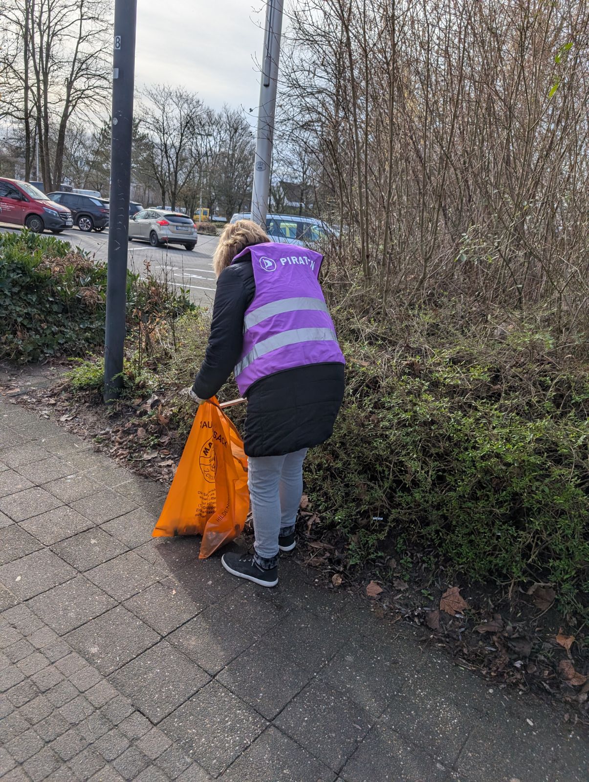 Gaby beim Dreck-weg-Tag 2026